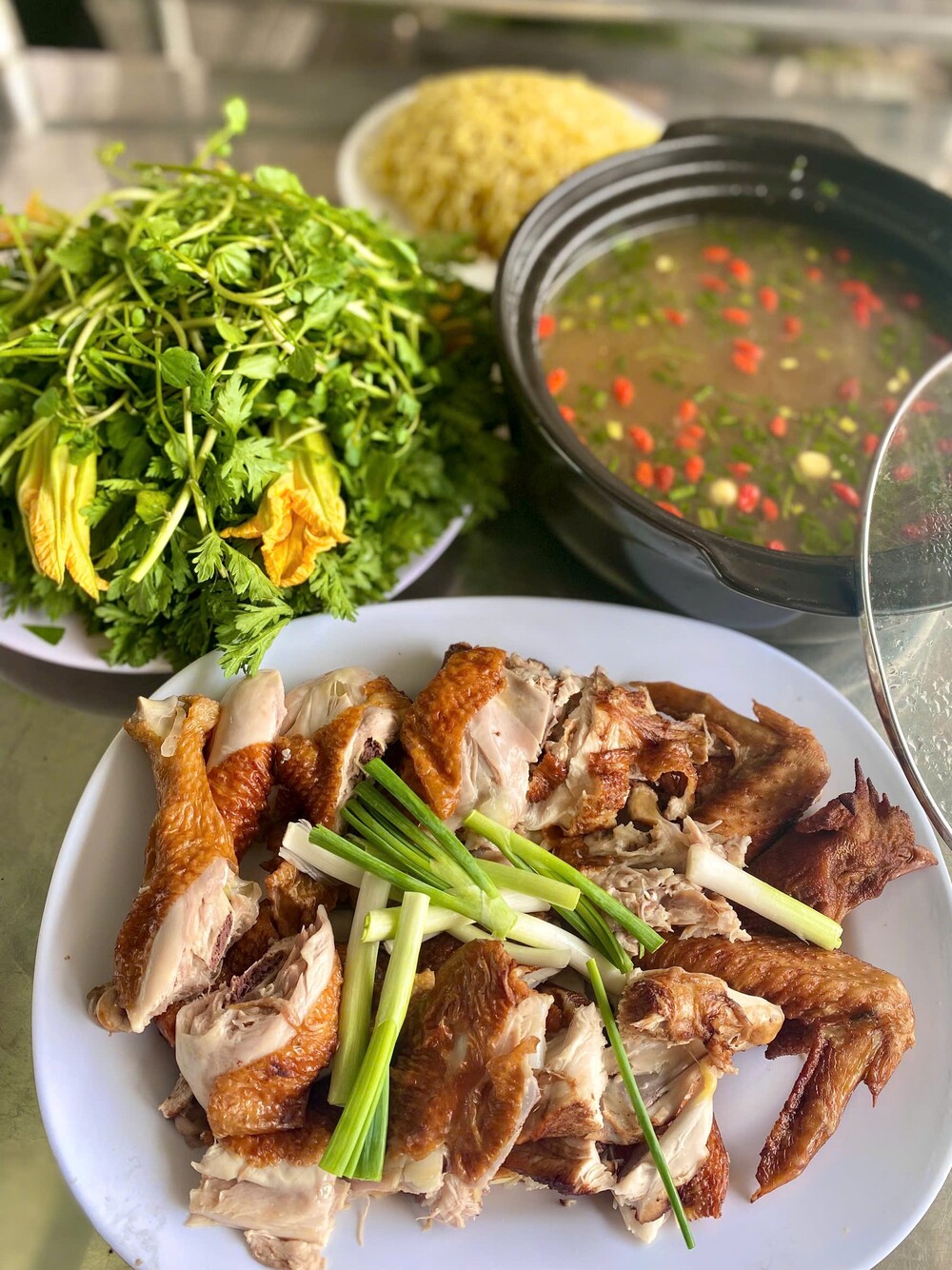 Gà Hầm Sâm - Du lịch Phú Điền