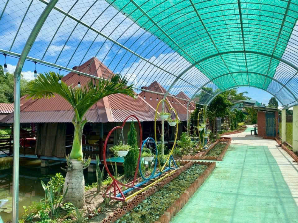 Không gian rộng rãi thoáng mát tại tuấn tường 