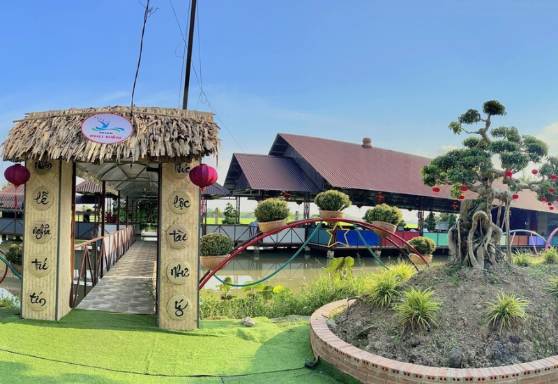 Sinh thái sân vườn - Khu du lịch Phú Điền